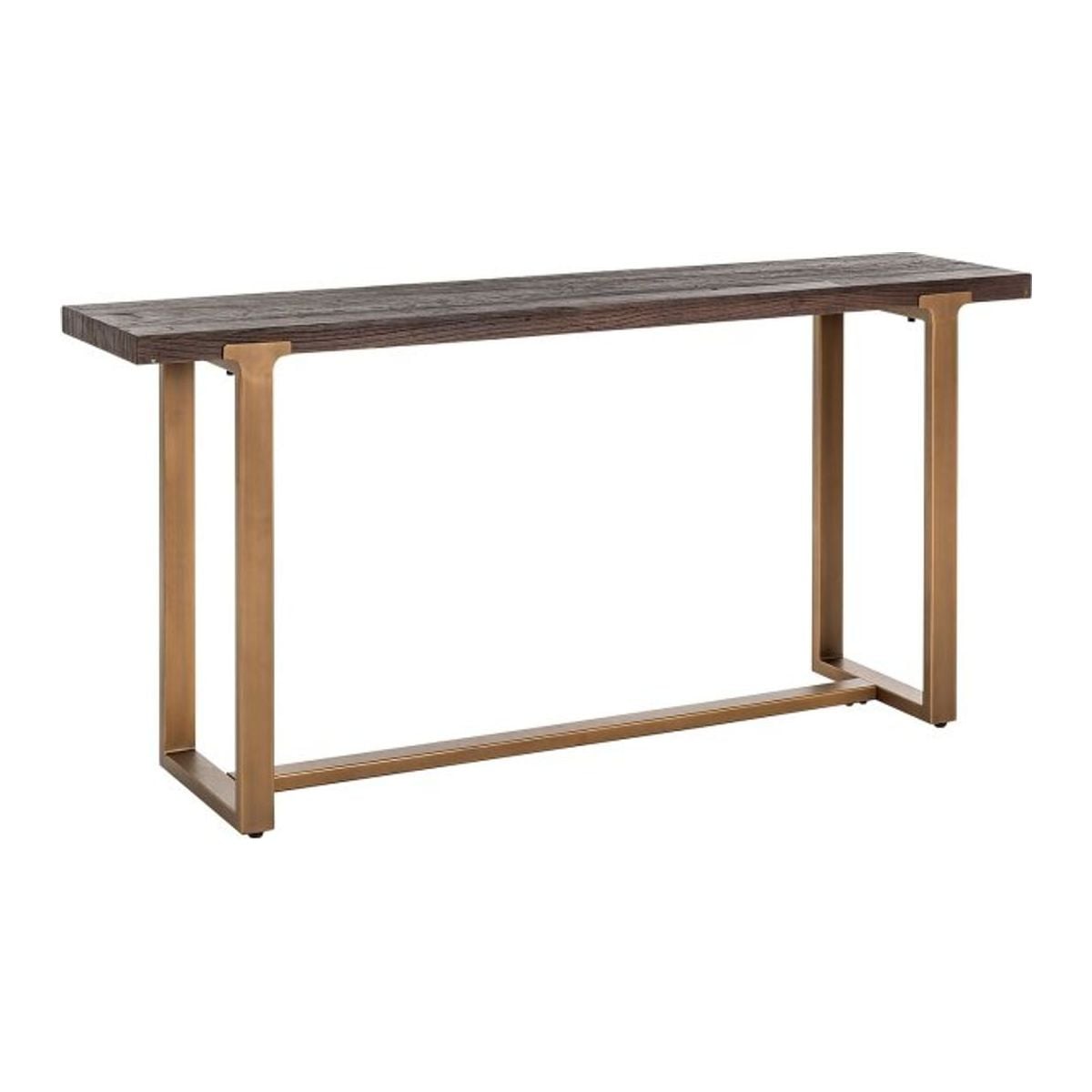 Cromford Mill Brushed Gold Wall Table