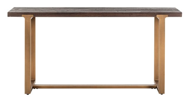 Cromford Mill Brushed Gold Wall Table