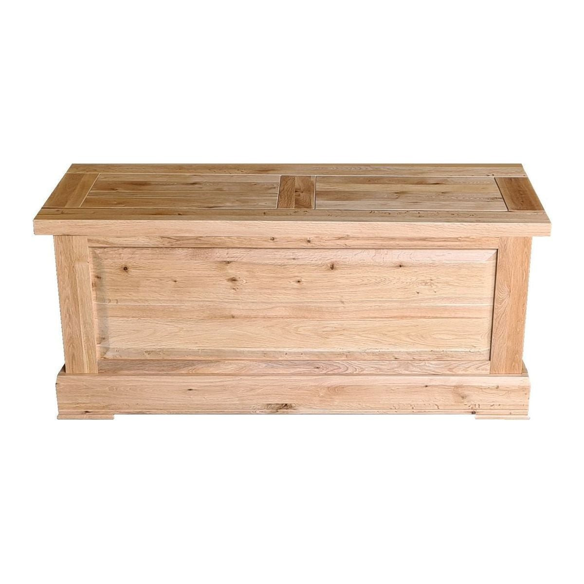 Reims Oak Blanket Box