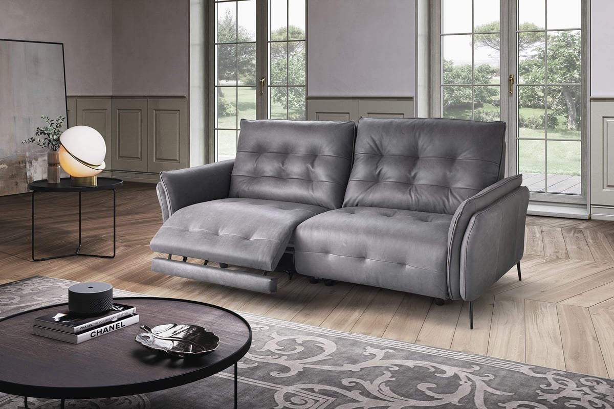 Bolzano Large Sofa (Electric Recliner)